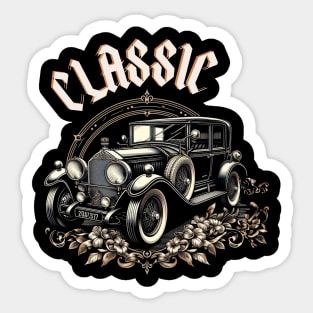 I'm not old I'm classic royal car design Sticker